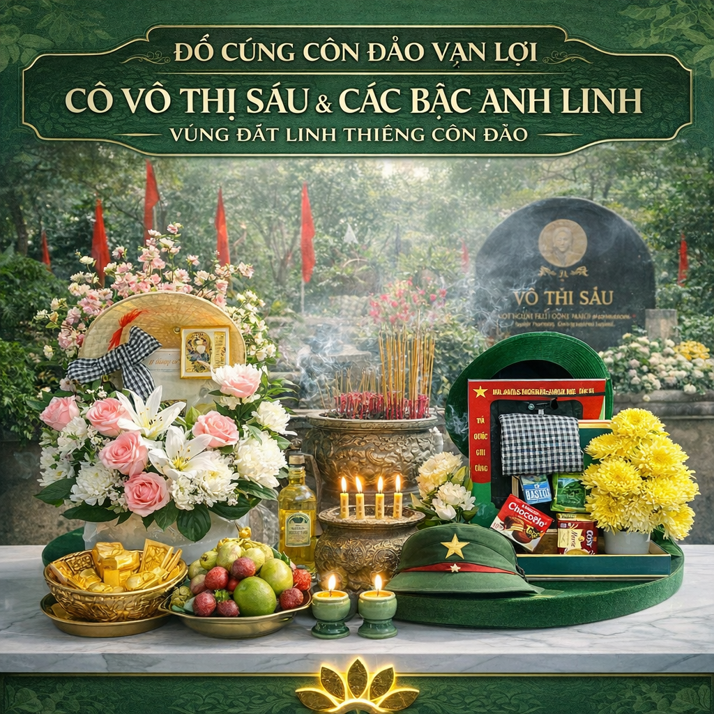 ĐỒ CÚNG CÔN ĐẢO VẠN LỢI