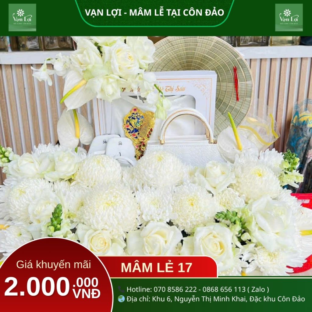 MÂM LỄ CÔ SÁU 17 – Đồ cúng Côn Đảo Vạn Lợi