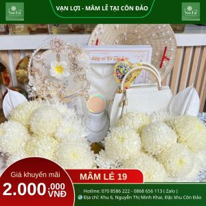 MÂM LỄ CÔ SÁU 19 - Đồ cúng Côn Đảo Vạn Lợi