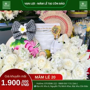 MÂM LỄ CÔ SÁU 20 - Đồ cúng Côn Đảo Vạn Lợi