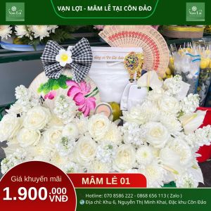 MÂM LỄ CÔ SÁU 01 - Đồ cúng Côn Đảo Vạn Lợi