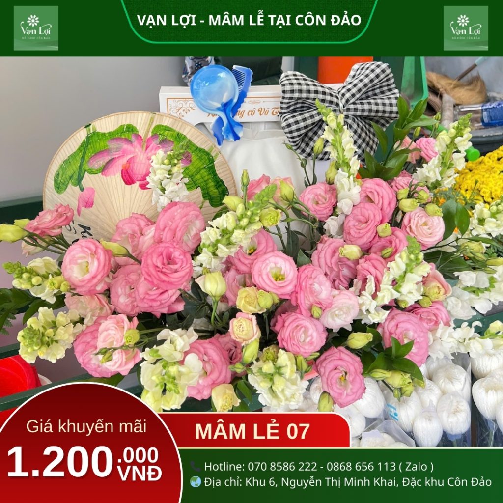 MÂM LỄ CÔ SÁU 07 – Đồ cúng Côn Đảo Vạn Lợi