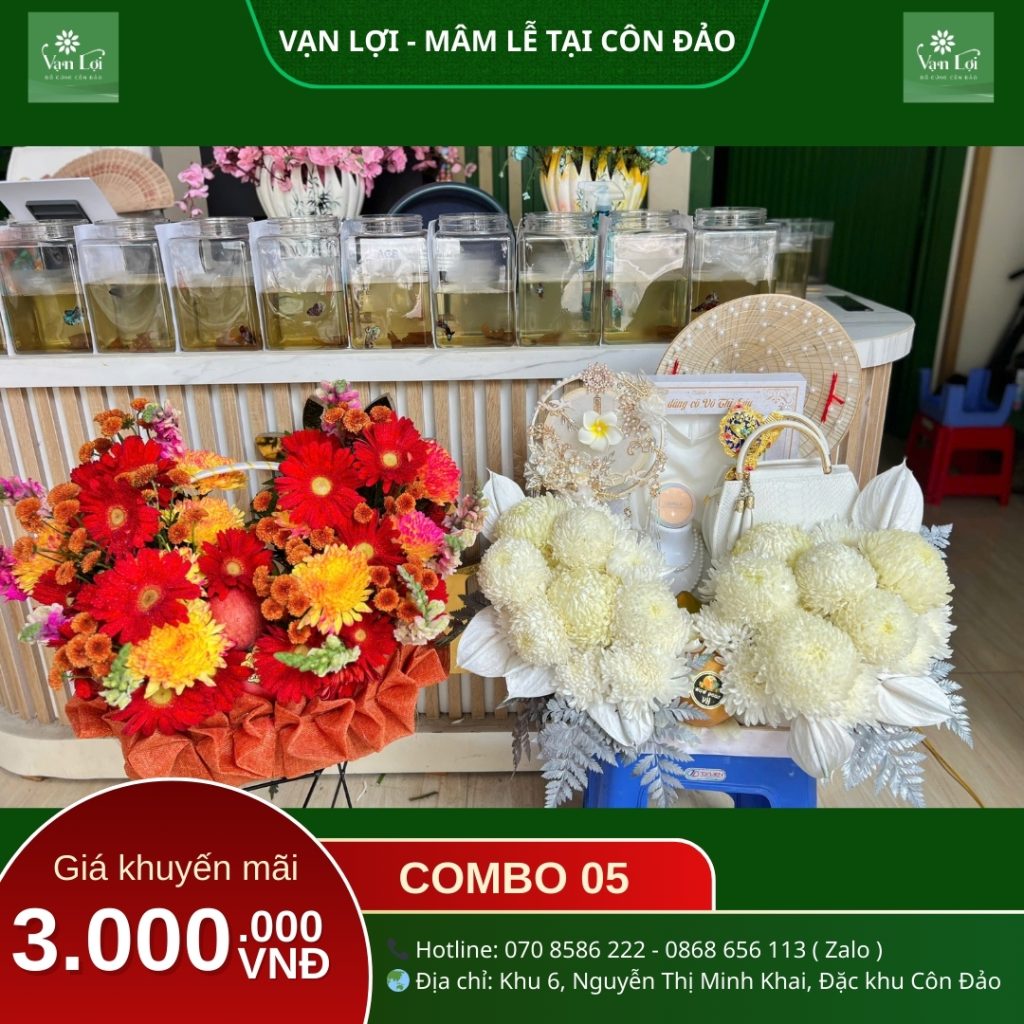 MÂM TRỌN GÓI 05 – Đồ cúng Côn Đảo Vạn Lợi