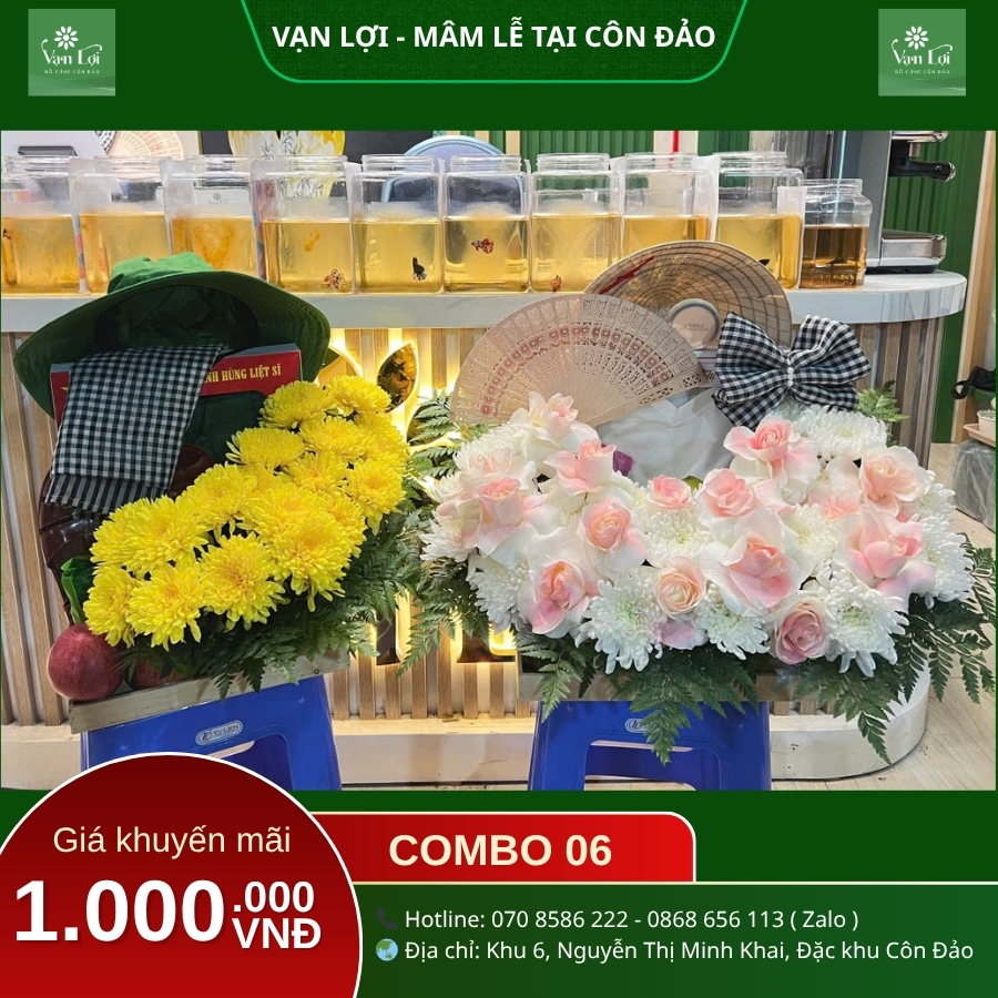 MÂM TRỌN GÓI 06 – Đồ cúng Côn Đảo Vạn Lợi