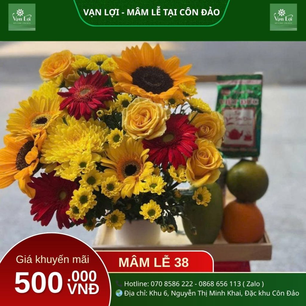 MÂM LỄ CHIẾN SĨ 38 – Đồ cúng Côn Đảo Vạn Lợi