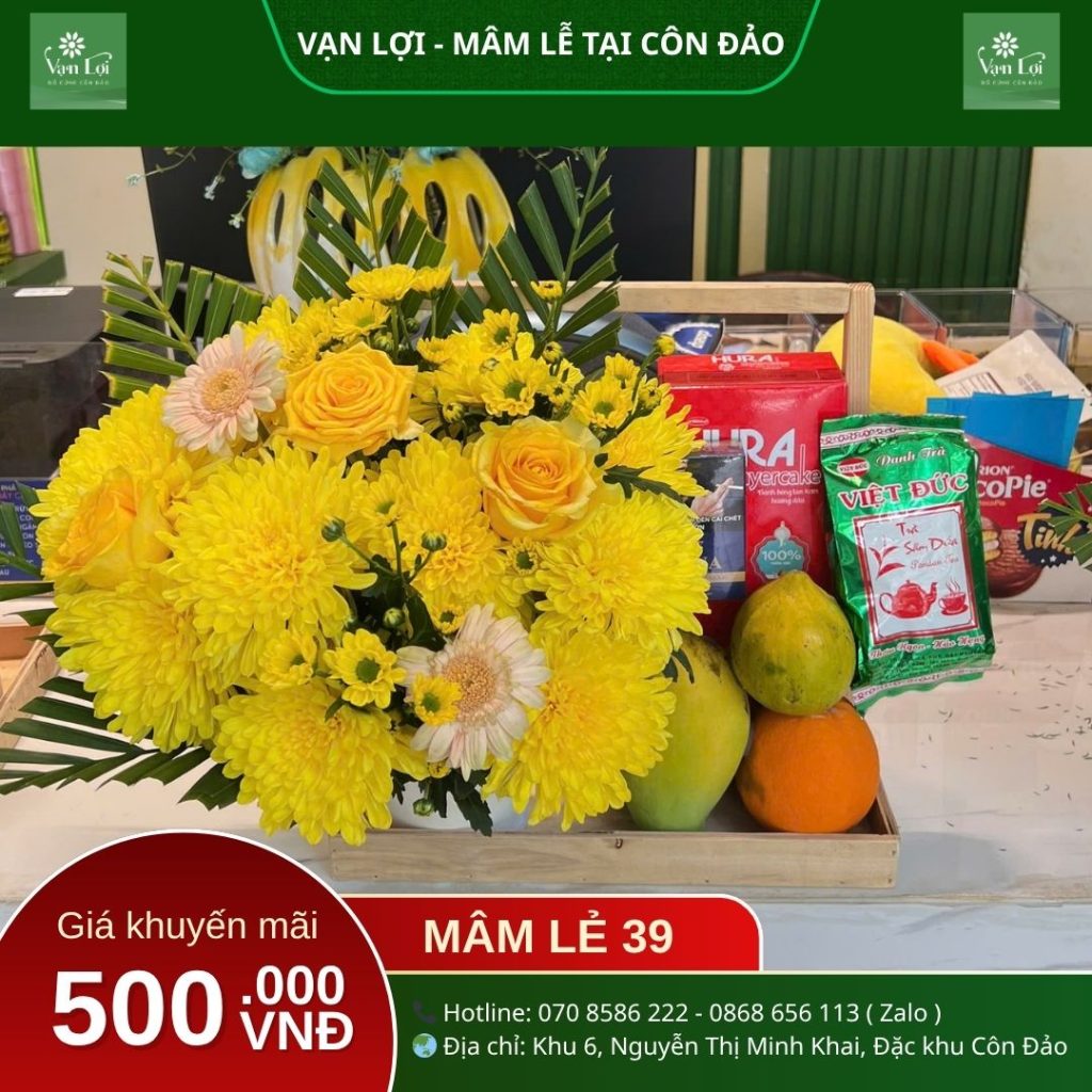 MÂM LỄ CHIẾN SĨ 39 – Đồ cúng Côn Đảo Vạn Lợi