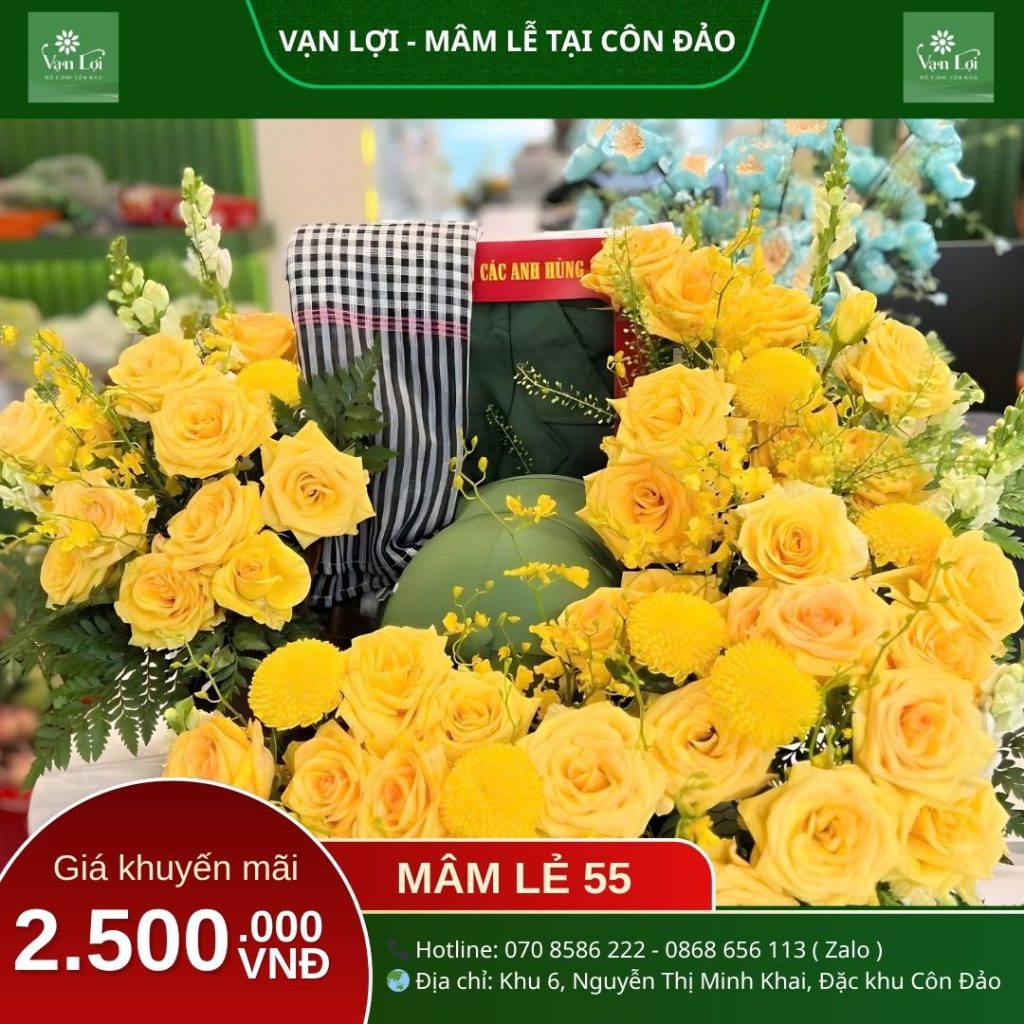 MÂM LỄ CHIẾN SĨ 55 – Đồ cúng Côn Đảo Vạn Lợi