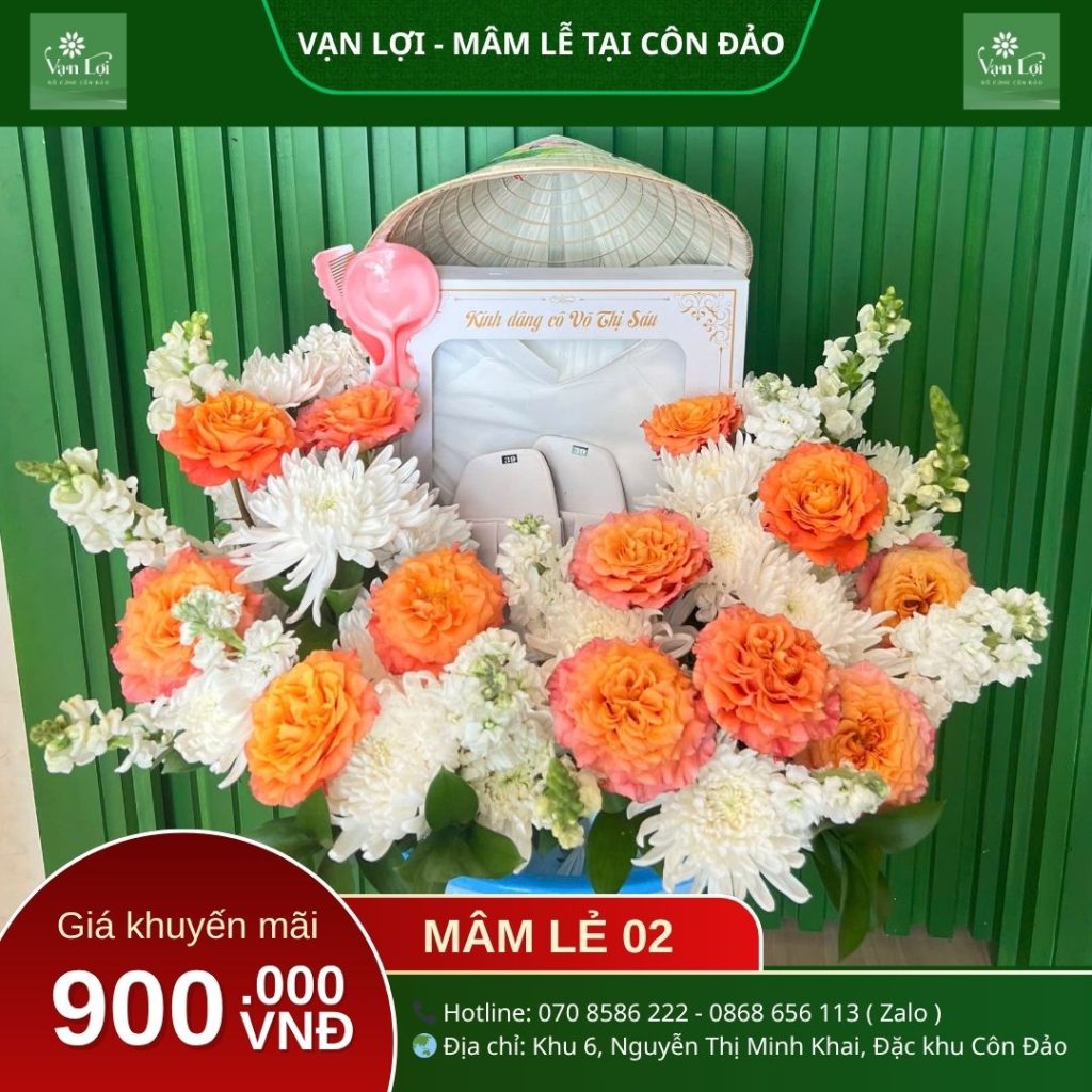 MÂM LỄ CÔ SÁU 02 – Đồ cúng Côn Đảo Vạn Lợi