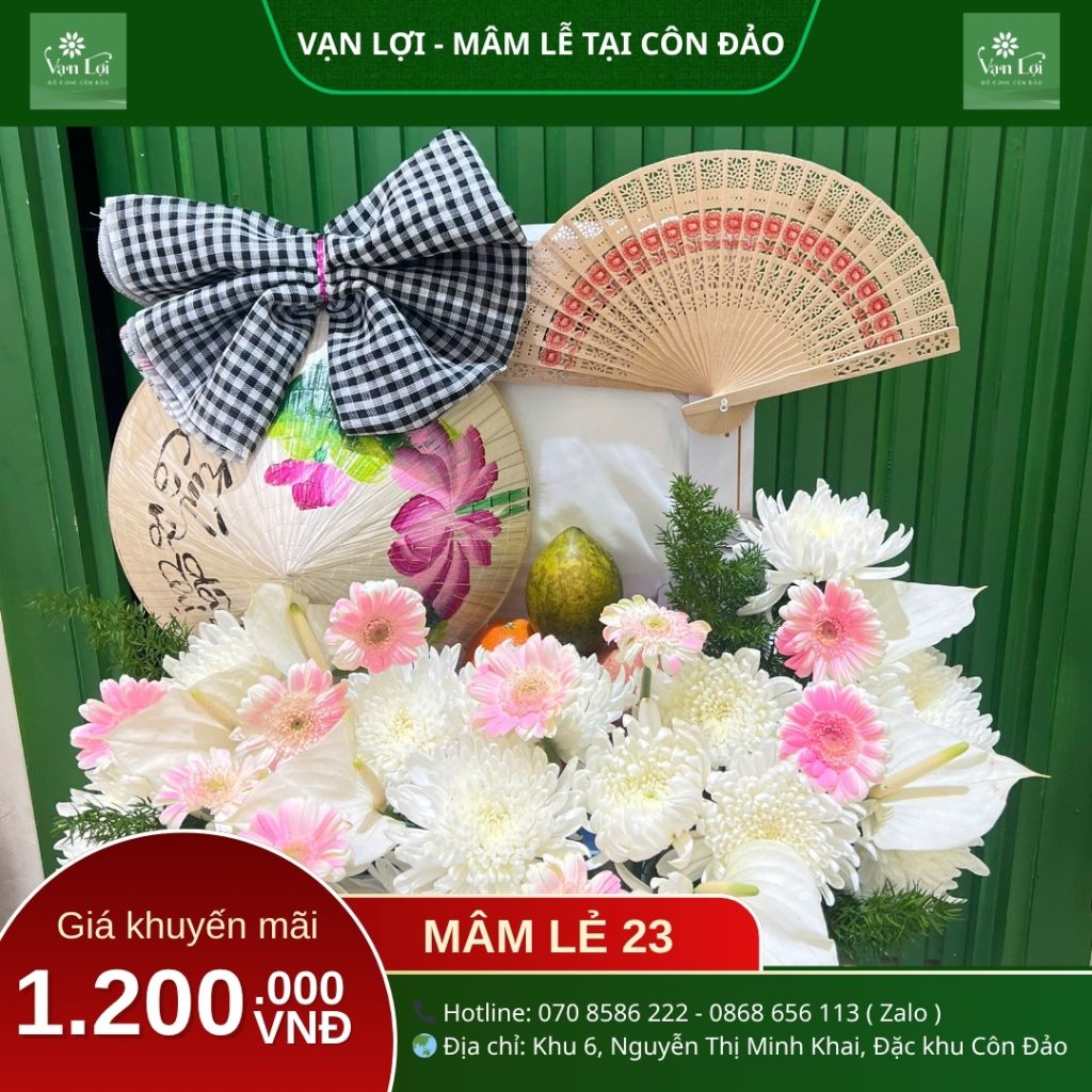 MÂM LỄ CÔ SÁU 23 – Đồ cúng Côn Đảo Vạn Lợi