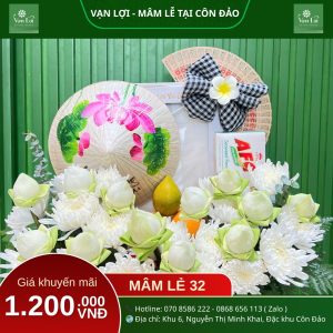 MÂM LỄ CÔ SÁU 32 – Đồ cúng Côn Đảo Vạn Lợi