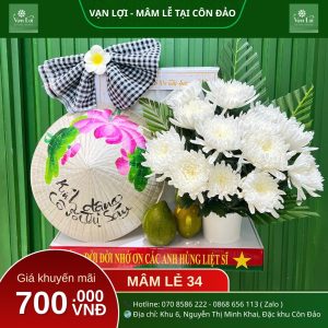 MÂM LỄ CÔ SÁU 34 – Đồ cúng Côn Đảo Vạn Lợi