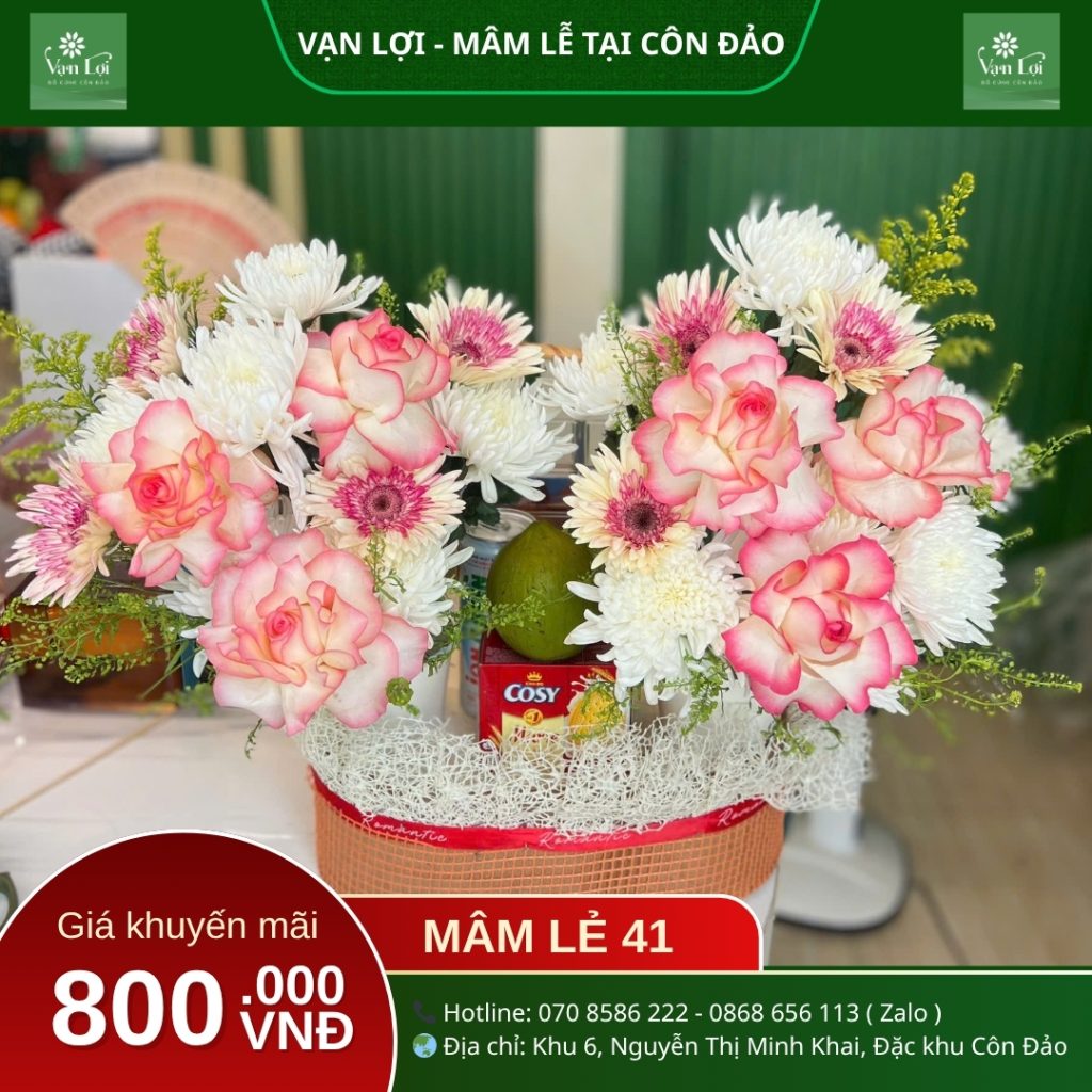 MÂM LỄ CÔ SÁU 41 – Đồ cúng Côn Đảo Vạn Lợi