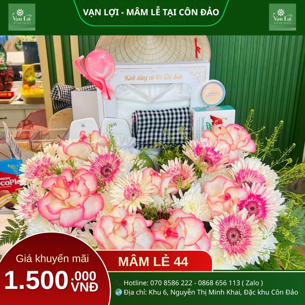 MÂM LỄ CÔ SÁU 44 – Đồ cúng Côn Đảo Vạn Lợi