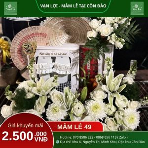 MÂM LỄ CÔ SÁU 49 – Đồ cúng Côn Đảo Vạn Lợi