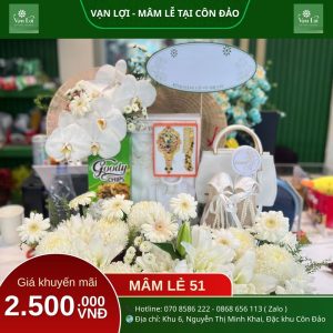 MÂM LỄ CÔ SÁU 51 – Đồ cúng Côn Đảo Vạn Lợi