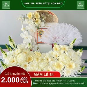 MÂM LỄ CÔ SÁU 54 – Đồ cúng Côn Đảo Vạn Lợi
